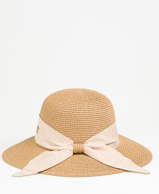 KRISP Classic Fedora Sun Hat w/ Ribbon