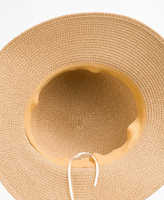 KRISP Classic Fedora Sun Hat w/ Ribbon