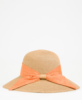 KRISP Classic Fedora Sun Hat w/ Ribbon