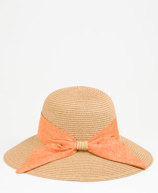 KRISP Classic Fedora Sun Hat w/ Ribbon