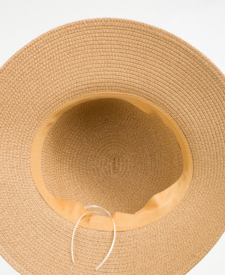 KRISP Classic Fedora Sun Hat w/ Ribbon