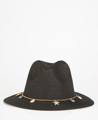 KRISP Classic Plain Straw Fedora Sun Hat