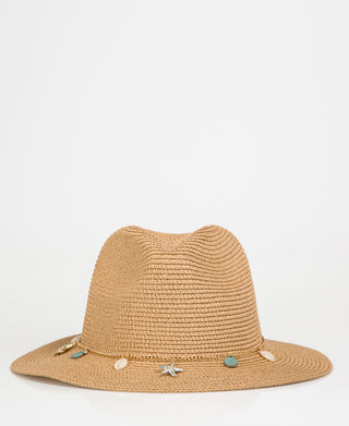 KRISP Classic Plain Straw Fedora Sun Hat