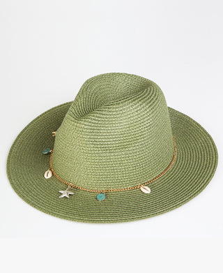 KRISP Classic Plain Straw Fedora Sun Hat