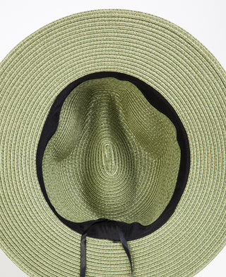 KRISP Classic Plain Straw Fedora Sun Hat