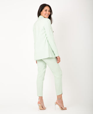 KRISP Slim Leg Seam Detail Suit Trousers (11136)