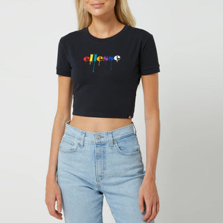 ELLESSE Print Romancia Crop T Shirt (11050)