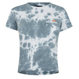 ELLESSE Tie Dye Print Vikis Crop T Shirt (11150)