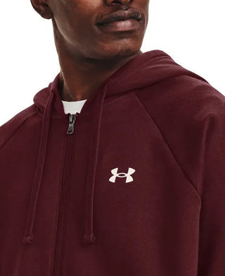 UNDER ARMOUR Rival Cotton Full Zip Mens Hoodie (11151)
