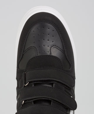 KRISP Colour Block High Top Velcro Fashion Trainers (15953)