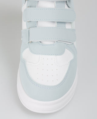 KRISP Colour Block High Top Velcro Fashion Trainers (15953)