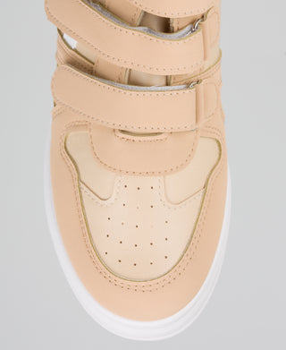 KRISP Colour Block High Top Velcro Fashion Trainers (15953)