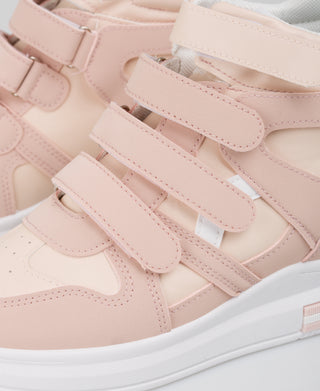 KRISP Colour Block High Top Velcro Fashion Trainers (15953)