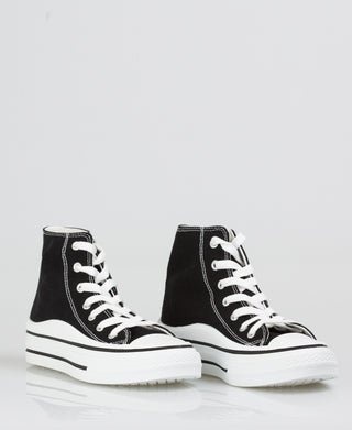 KRISP Platform Canvas High Top Trainers (16294)