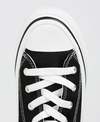 KRISP Platform Canvas High Top Trainers (16294)