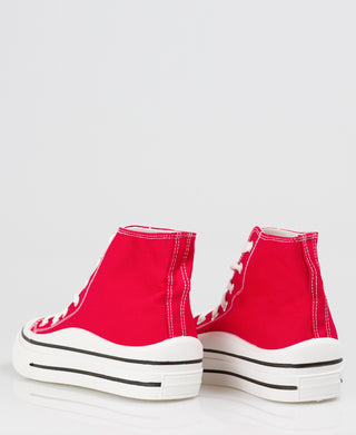 KRISP Platform Canvas High Top Trainers (16294)