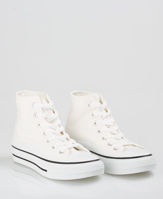 KRISP Platform Canvas High Top Trainers (16294)