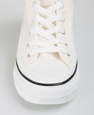 KRISP Platform Canvas High Top Trainers (16294)