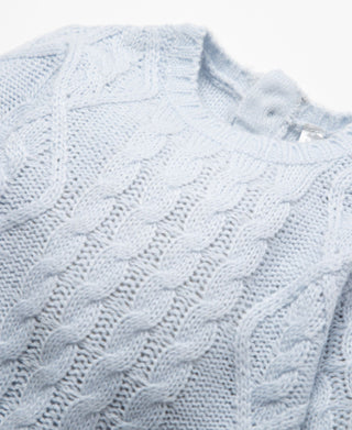 BONJOUR BEBE Baby Gift Box - Cable Knit Jumper Trousers Mitts Hat (W24209)