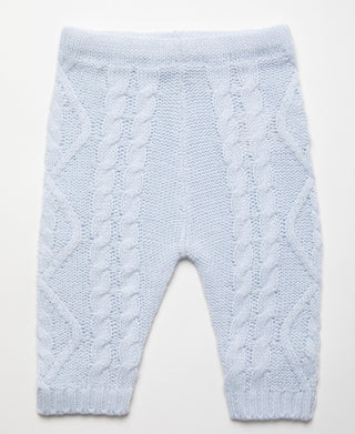 BONJOUR BEBE Baby Gift Box - Cable Knit Jumper Trousers Mitts Hat (W24209)