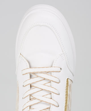 KRISP Colour Block High Top Lurex Fashion Trainers (2964)