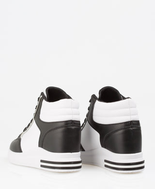 KRISP Colour Block High Top Fashion Trainers (5612)