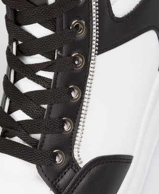 KRISP Colour Block High Top Fashion Trainers (5612)