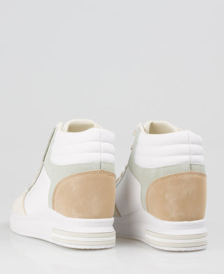 KRISP Colour Block High Top Fashion Trainers (5612)