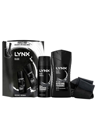 Lynx Black Duo & Sock Gift Set x 1 with gift bag (99992730)