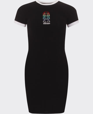 ELLESSE Womens Short Sleeve Ninetta T Shirt Dress (11147)