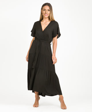 KRISP Plain Tiered Wrap Front Summer (10992)