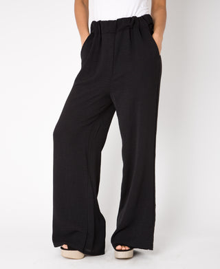 KRISP Wide Leg Pull On Summer Trousers (11029)