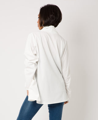 KRISP Shawl Collar 2 Pocket Open Blazer (11072)