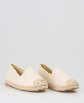 KRISP Faux Leather Espadrille Flats (2377)