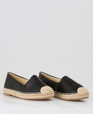 KRISP Faux Leather Espadrille Flats (2377)