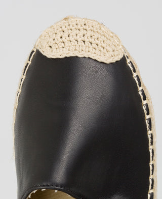 KRISP Faux Leather Espadrille Flats (2377)