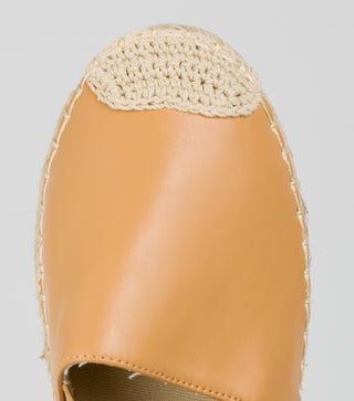KRISP Faux Leather Espadrille Flats (2377)