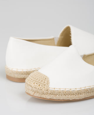 KRISP Faux Leather Espadrille Flats (2377)