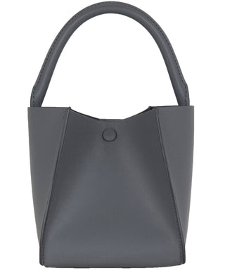 Sophie Hulme Nano Albion Cube Bag, Anthracite (4662)