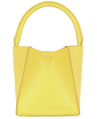 Sophie Hulme Nano Albion Cube Bag, Lemon (4662)