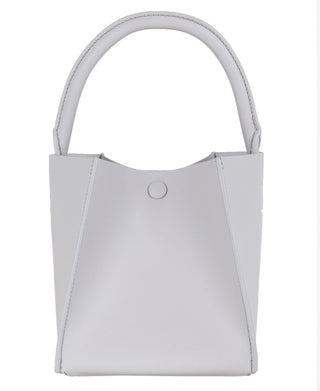 Sophie Hulme Nano Albion Cube Bag, Light Grey (4662)