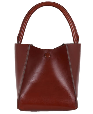 Sophie Hulme Nano Albion Cube Bag, Lipstick Aubergine (4662)