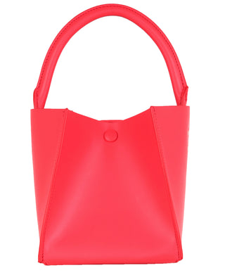 Sophie Hulme Nano Albion Cube Bag, Neon Red (4662)