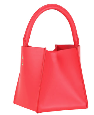 Sophie Hulme Nano Albion Cube Bag, Neon Red (4662)