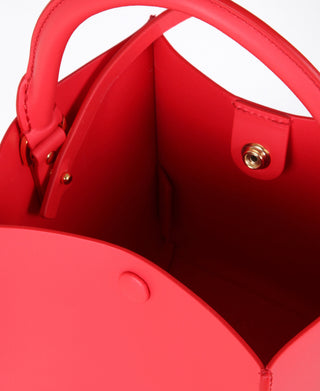 Sophie Hulme Nano Albion Cube Bag, Neon Red (4662)