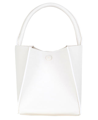 Sophie Hulme Nano Albion Cube Bag, White (4662)