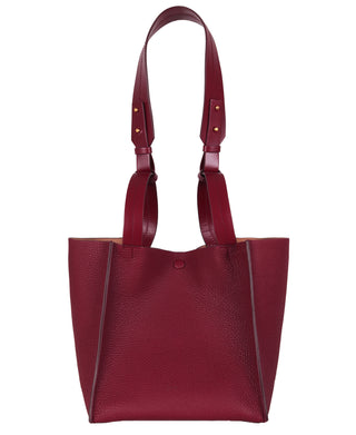 Sophie Hulme Large Albion Cube Bag, Firebrick (4668)