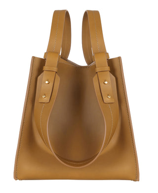 Sophie Hulme Large Albion Cube Bag, Summer Tan (4668)