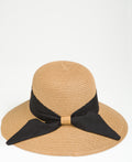 KRISP Classic Fedora Sun Hat w/ Ribbon