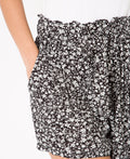 KRISP Tie Belted Waist Ditsy Floral  Print Shorts (11087)